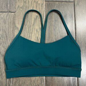 Lululemon Flow Y Nulu Bra *Light Support, A-C Cups Storm Teal